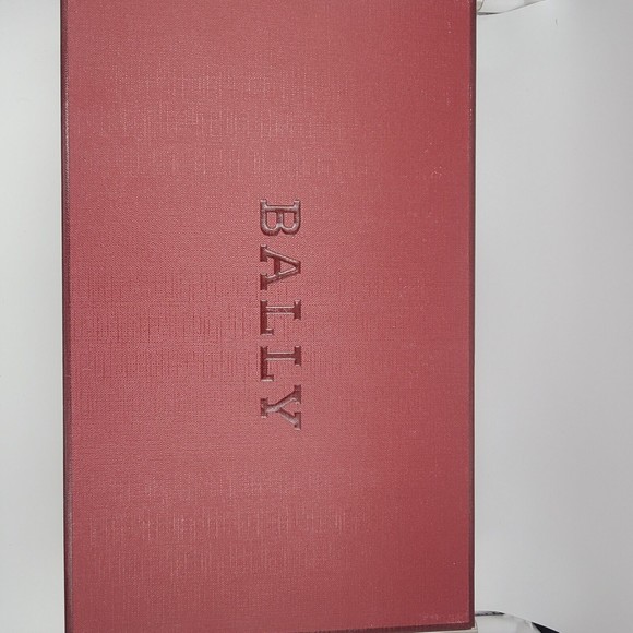 bally cloto calf patent leather women shoes sandals lipstick bnwt - Picture 3 of 12